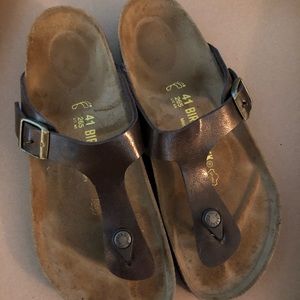 Birkenstock Sandals Gizeh Graceful Toffee size 10